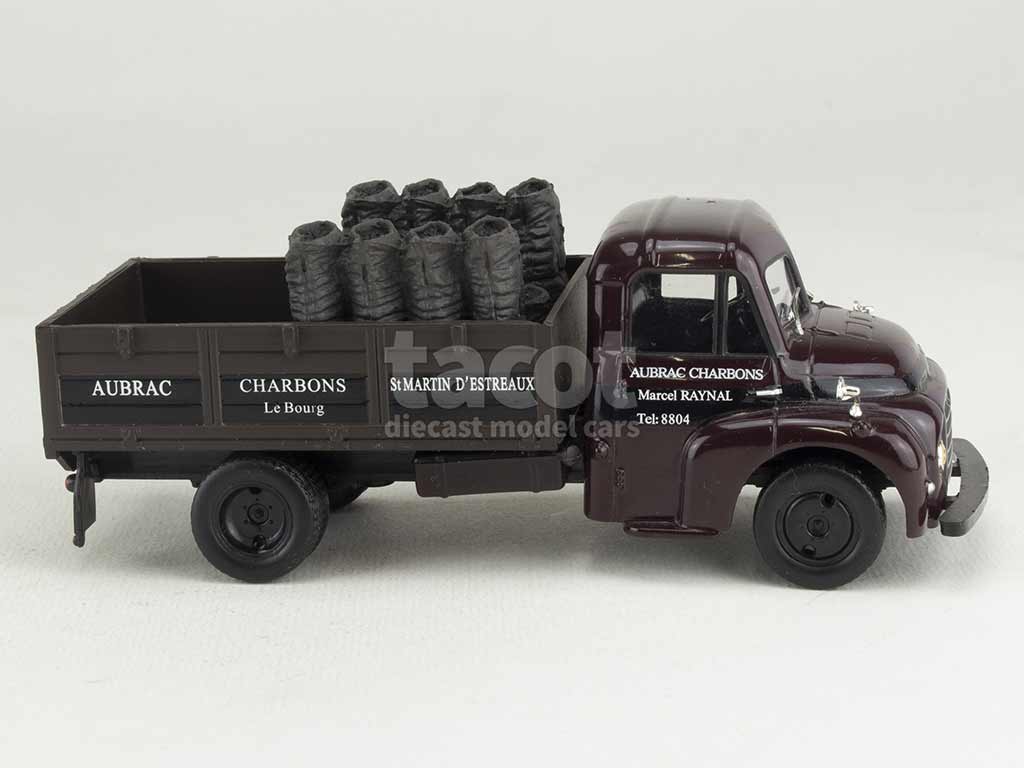 MINITRUCKS N°14 CITROËN U23/50 Cabine Avancée Plateau Charbonnier (manque Roue)