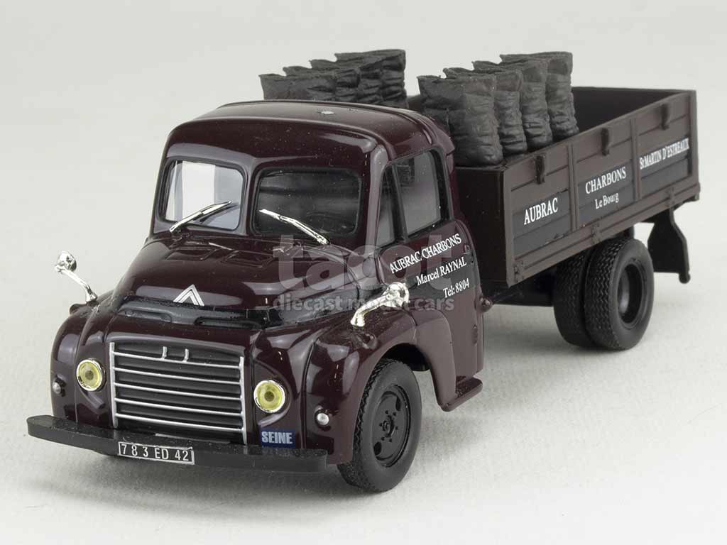 Miniature Citroën U23 Isigny Sainte-Mère Altaya 1/43 - Camion En Très Bon état, Boîte Moyenne