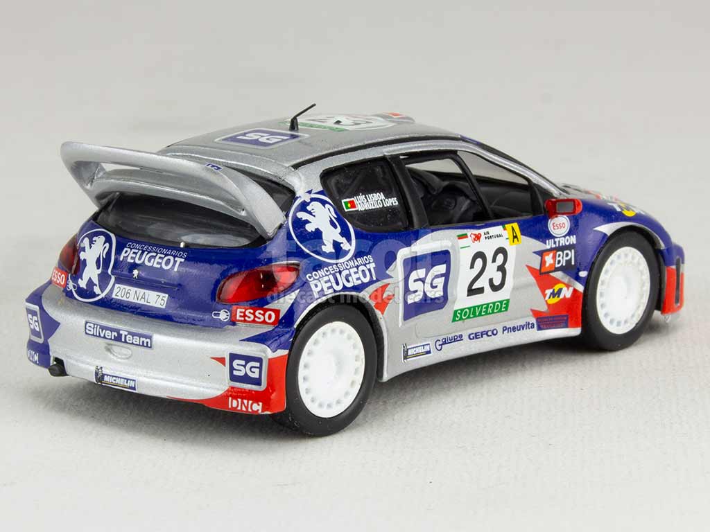 3929 Peugeot 206 WRC Portugal 2001
