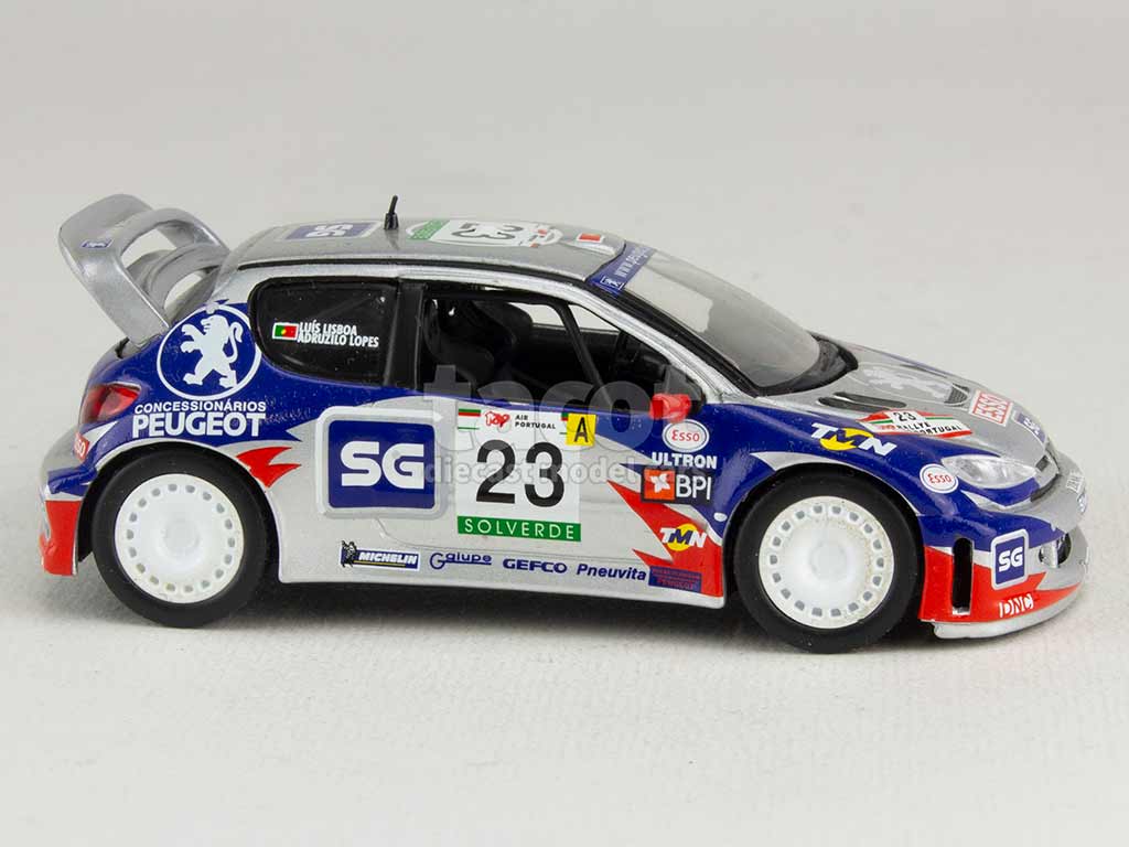 3929 Peugeot 206 WRC Portugal 2001