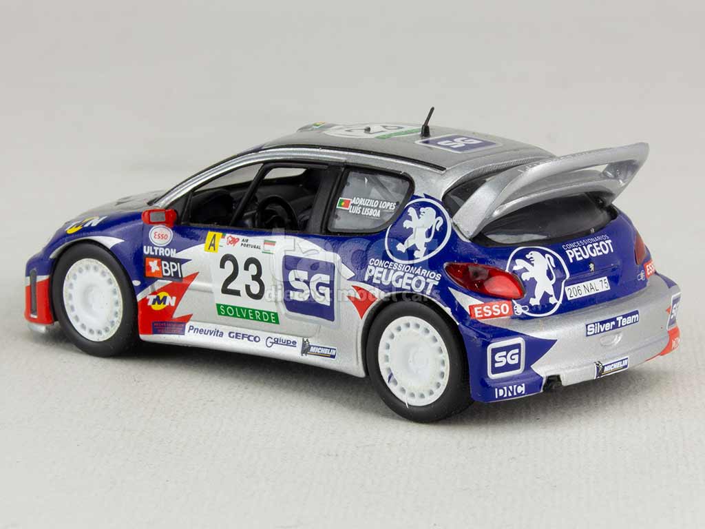 3929 Peugeot 206 WRC Portugal 2001