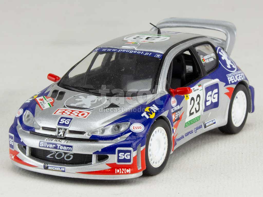3929 Peugeot 206 WRC Portugal 2001