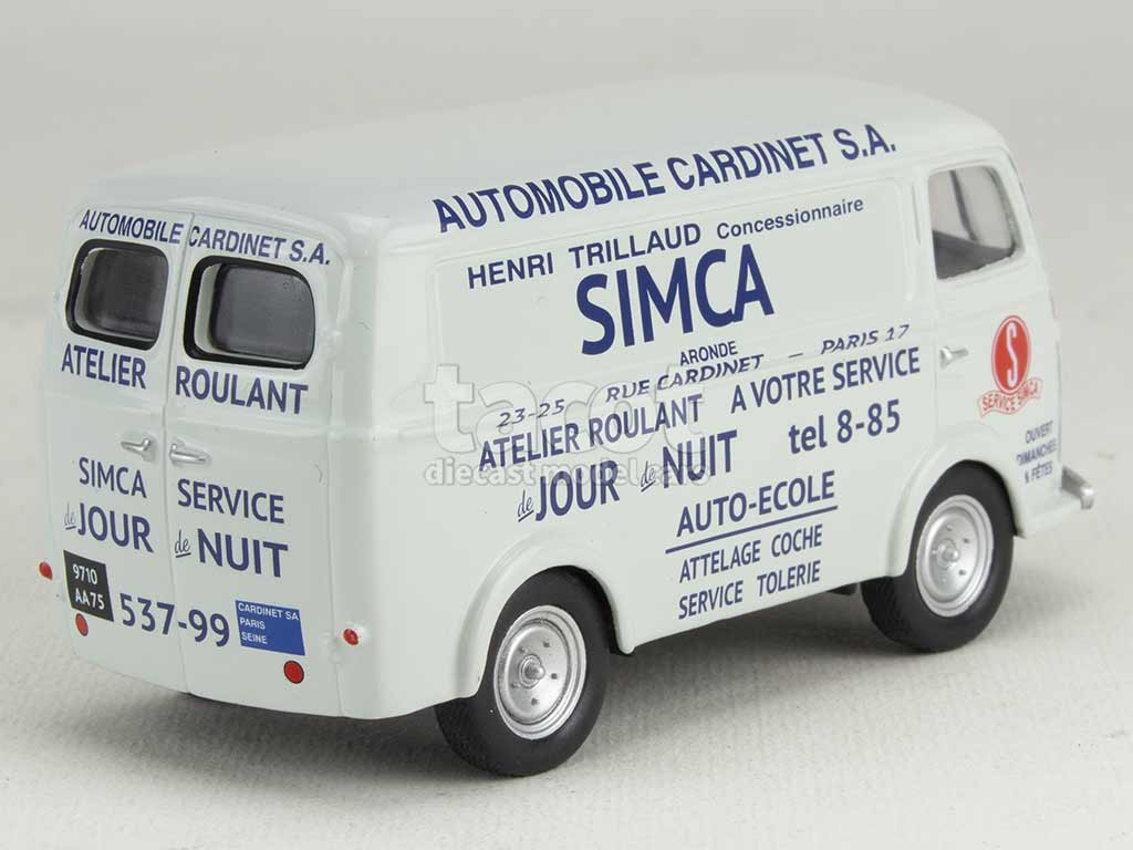 3951 Peugeot D3A Fourgon Simca Service