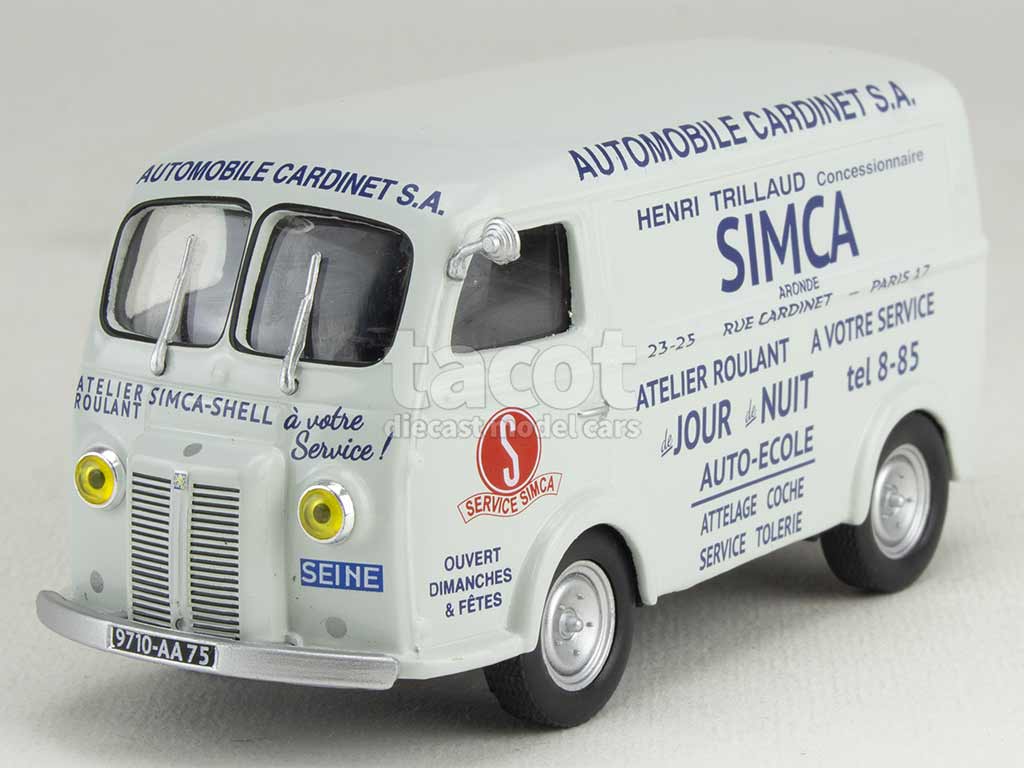 3951 Peugeot D3A Fourgon Simca Service