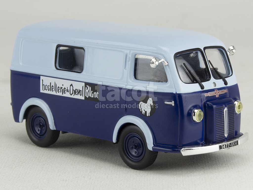 SPARK-MODEL S8105 Chenard & Walcker Tank #40 Le Mans 1937 Cottet - Roux
