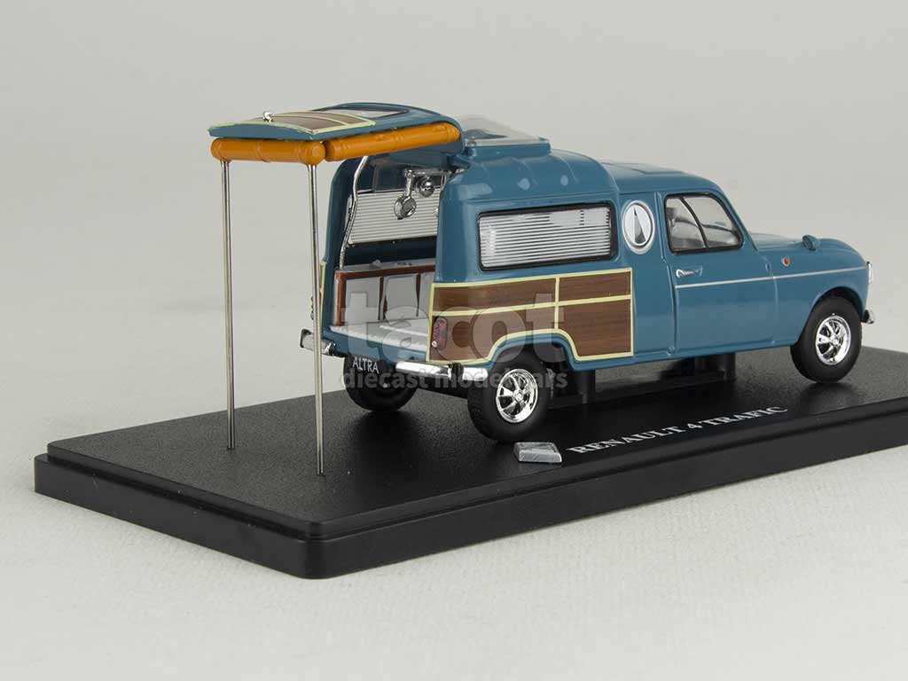 Renault - R4 Trafic Camping - Modèle Presse - 1/43 - Autos Miniatures Tacot