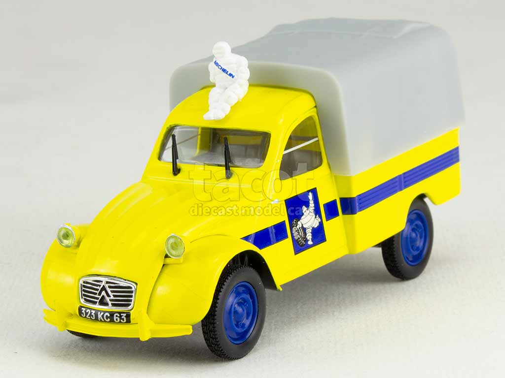 3998 Citroën 2CV Pick-Up Bâchée Michelin 1964