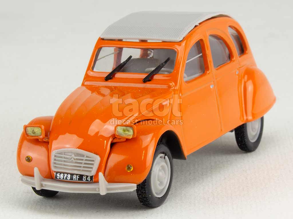 Miniature Citroën 2CV 1979 - Mandarine