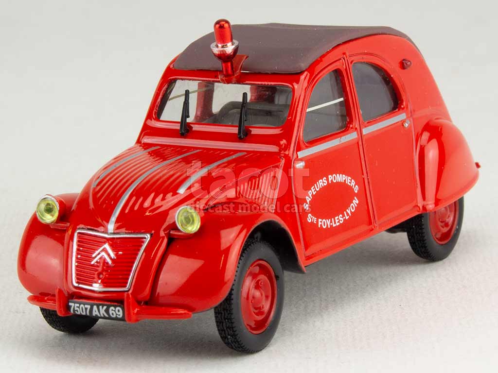 4003 Citroën 2CV AZL Pompiers 1957