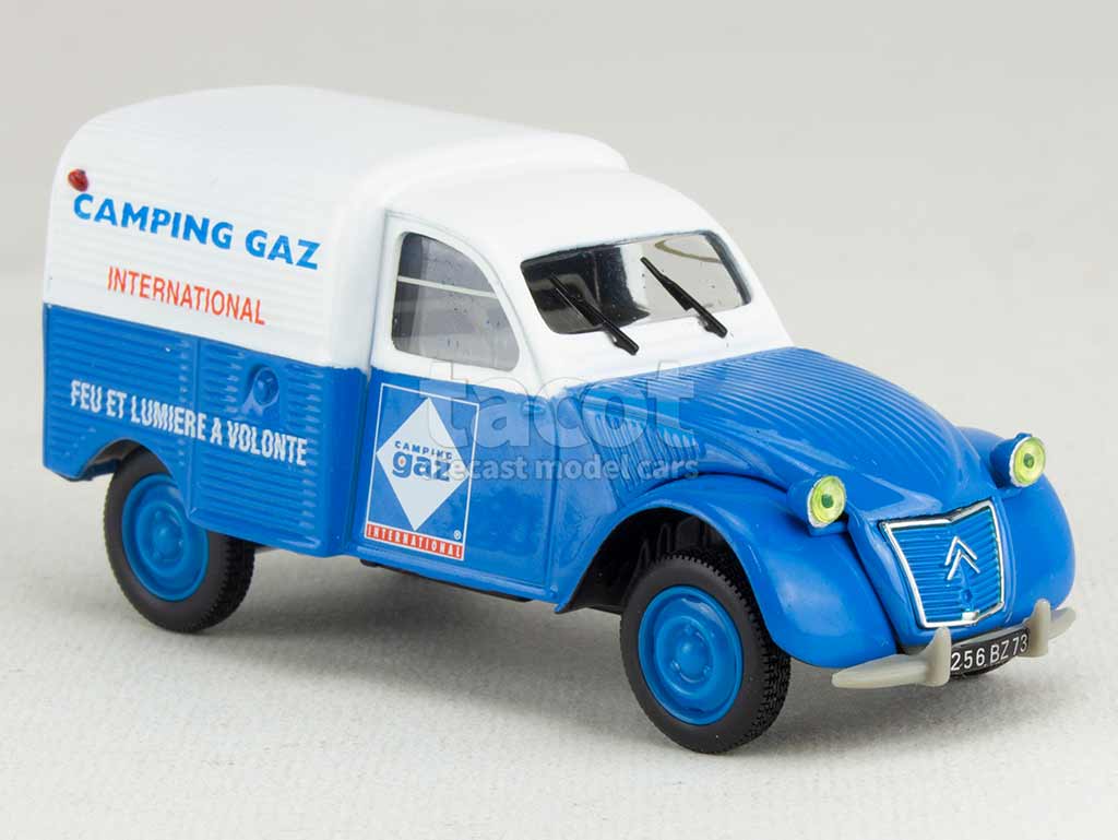CITROEN 2CV Fourgonnette AK350 1966 - Névé Blue - die cast - modèle de collection - Norev 181491
