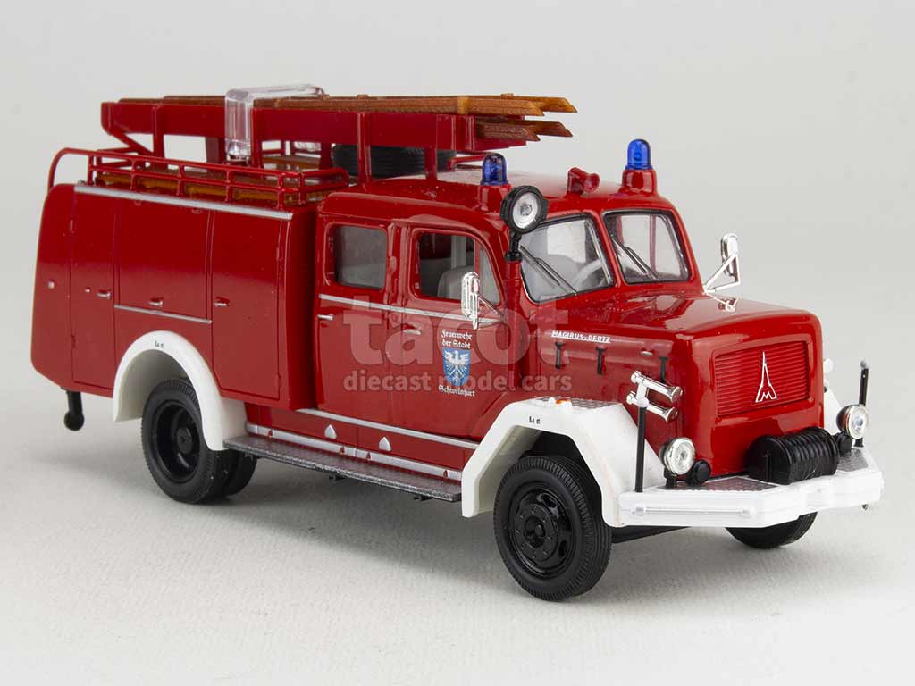 4016 Magirus Deutz 150 D10F TLF16 Pompiers 1964
