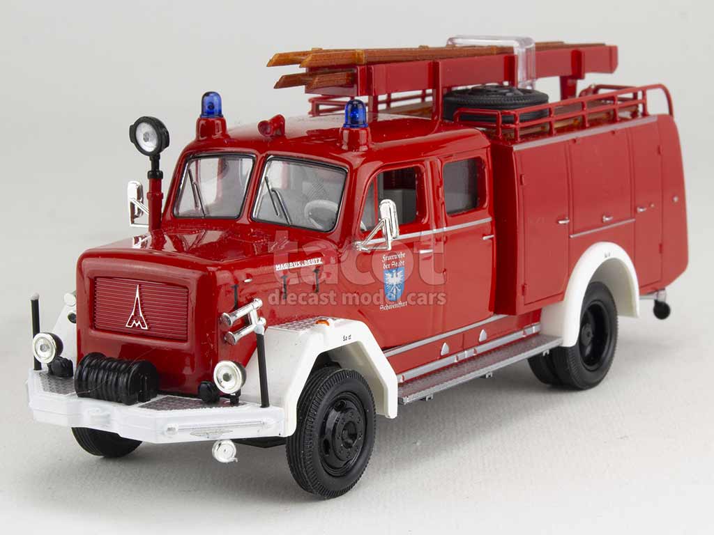 4016 Magirus Deutz 150 D10F TLF16 Pompiers 1964