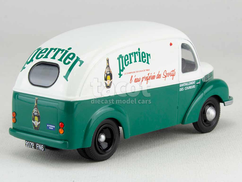 ELIGOR 101489 Scale 1/43 | HOTCHKISS PL20 4X4 CCF TRUCK LE PERREON Pompiers 1950 Red