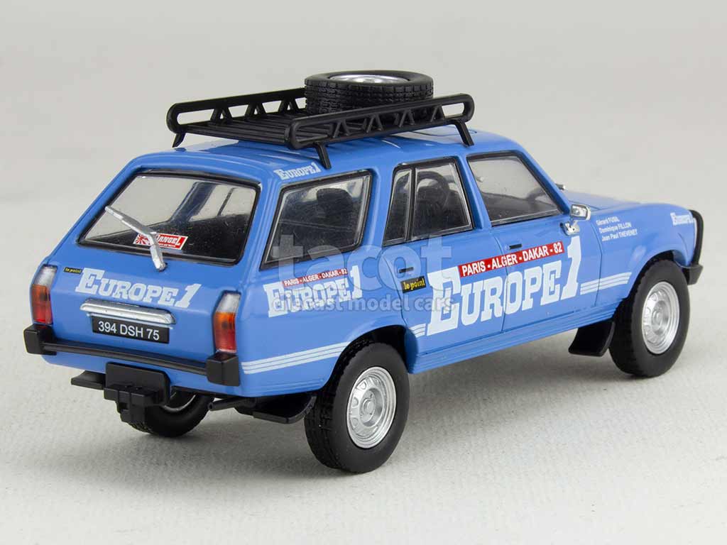 4089 Peugeot 504 Break Dangel Paris Alger Dakar 1982