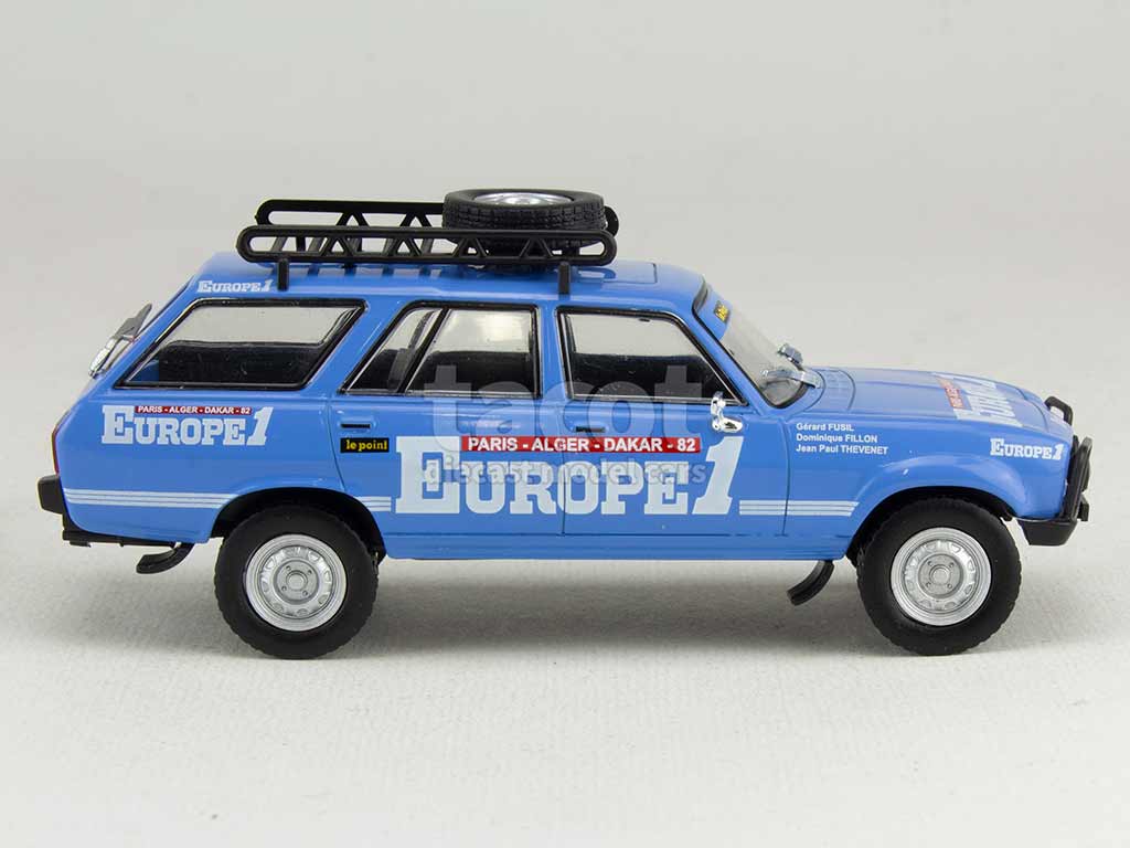 4089 Peugeot 504 Break Dangel Paris Alger Dakar 1982