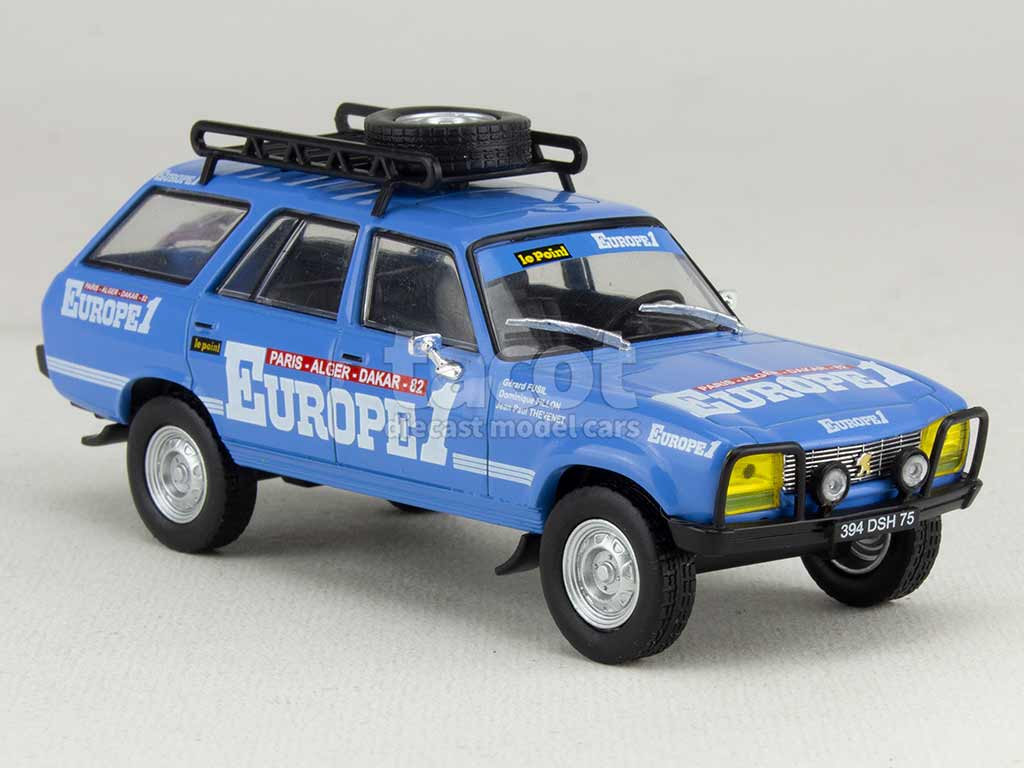 4089 Peugeot 504 Break Dangel Paris Alger Dakar 1982