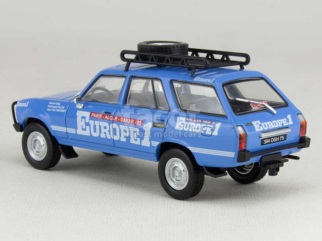 4089 Peugeot 504 Break Dangel Paris Alger Dakar 1982