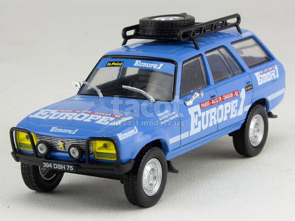 4089 Peugeot 504 Break Dangel Paris Alger Dakar 1982