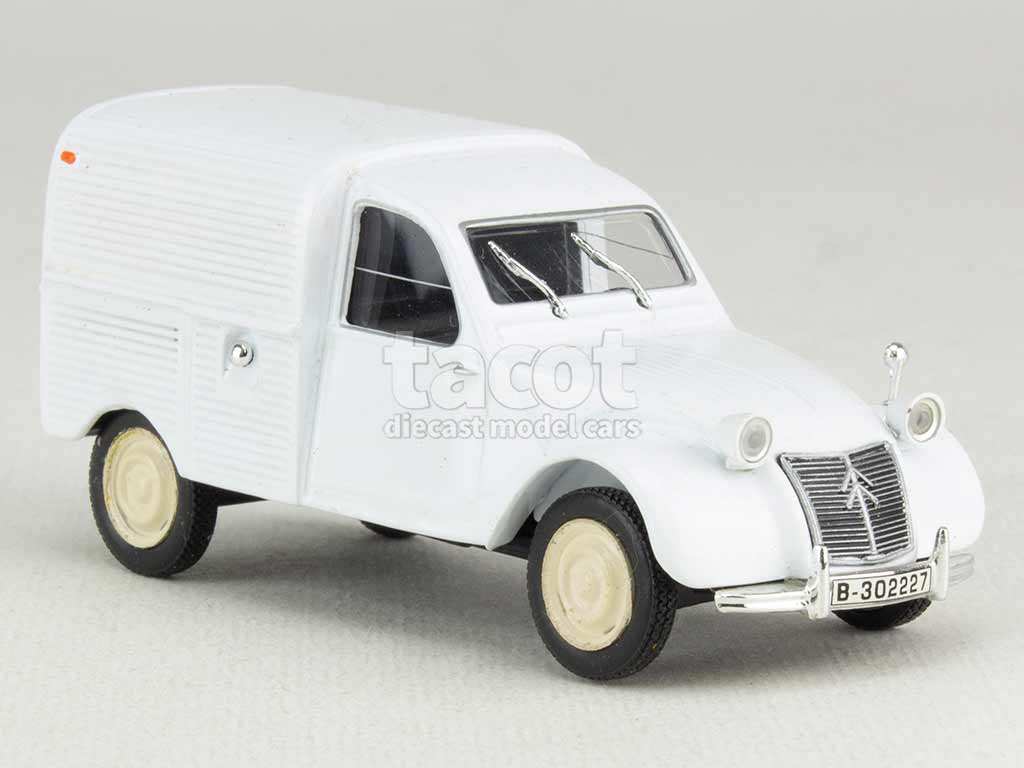 Modèle Réduit Citroën 2CV AZU Fourgonnette 1955 - Échelle 1/43 - Modèle Presse - Neuf