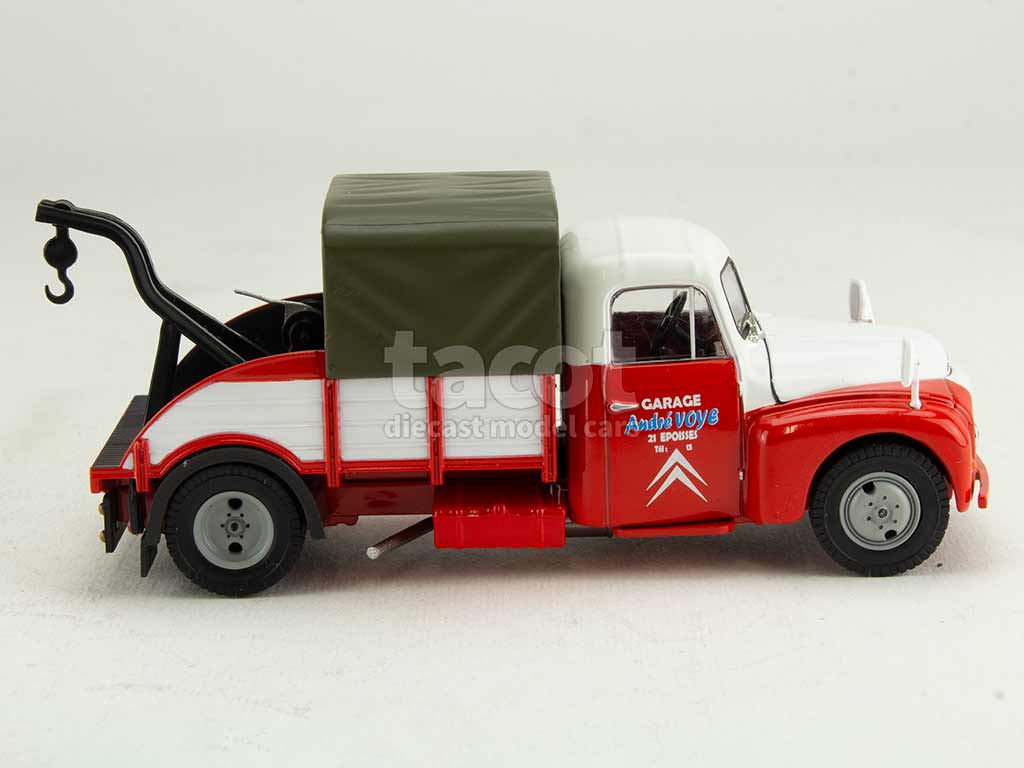 Peugeot 403 pick-up Dépanneuse grise - Voiture miniature 1/43 | Achat