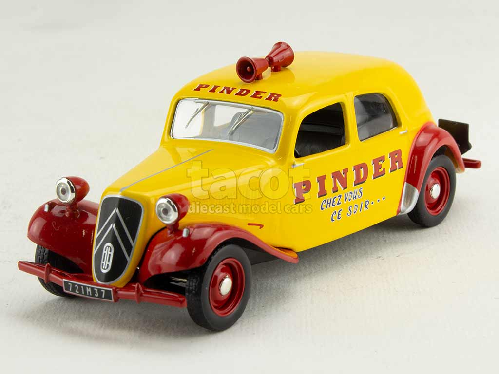 Coffret Pinder 1/43 – Citroën Traction, C4F & Renault Reinastella – Solido