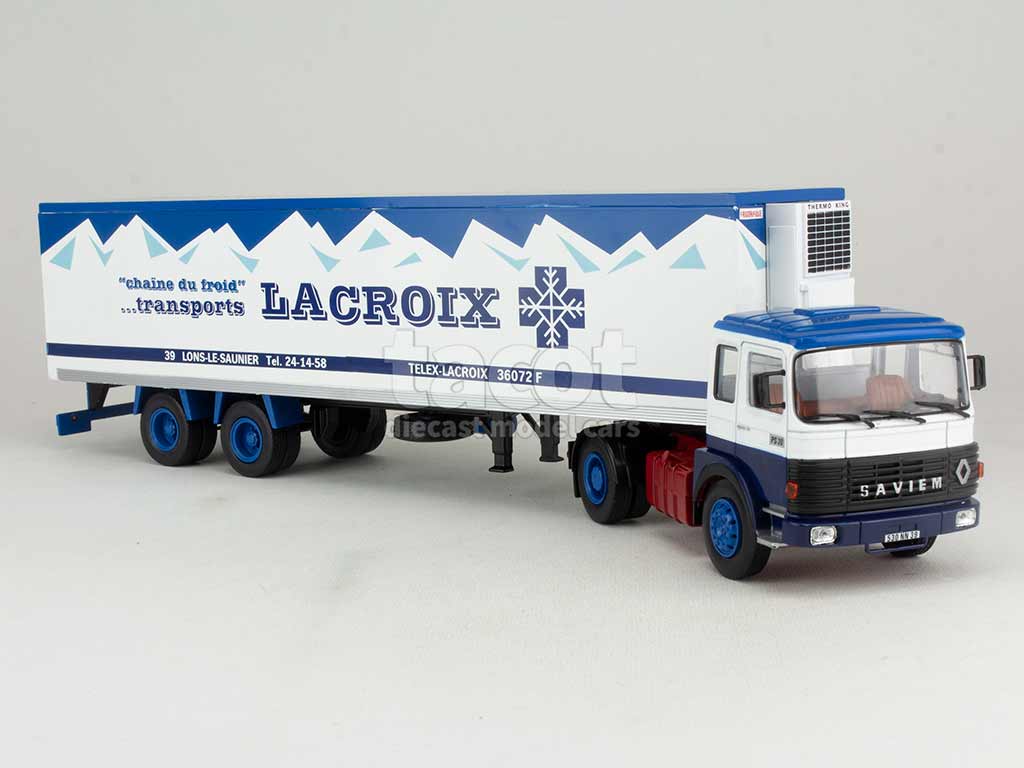 4173 Saviem PS 30 T Semi Frigorifique 1977