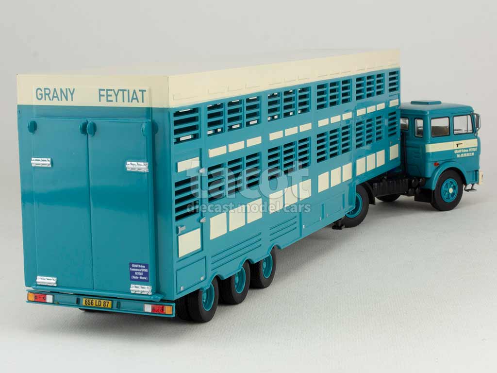 4180 Unic T 270 A2 Izoard Semi Bétaillère 1970