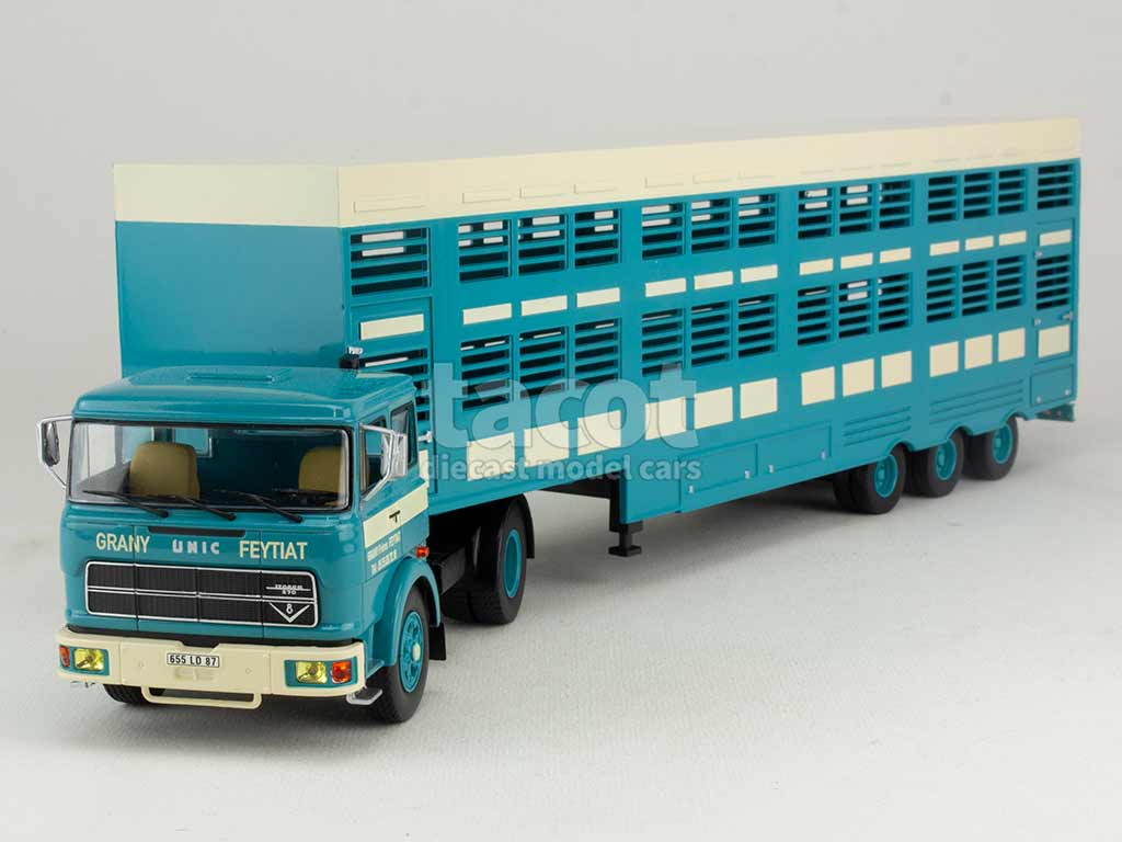 4180 Unic T 270 A2 Izoard Semi Bétaillère 1970