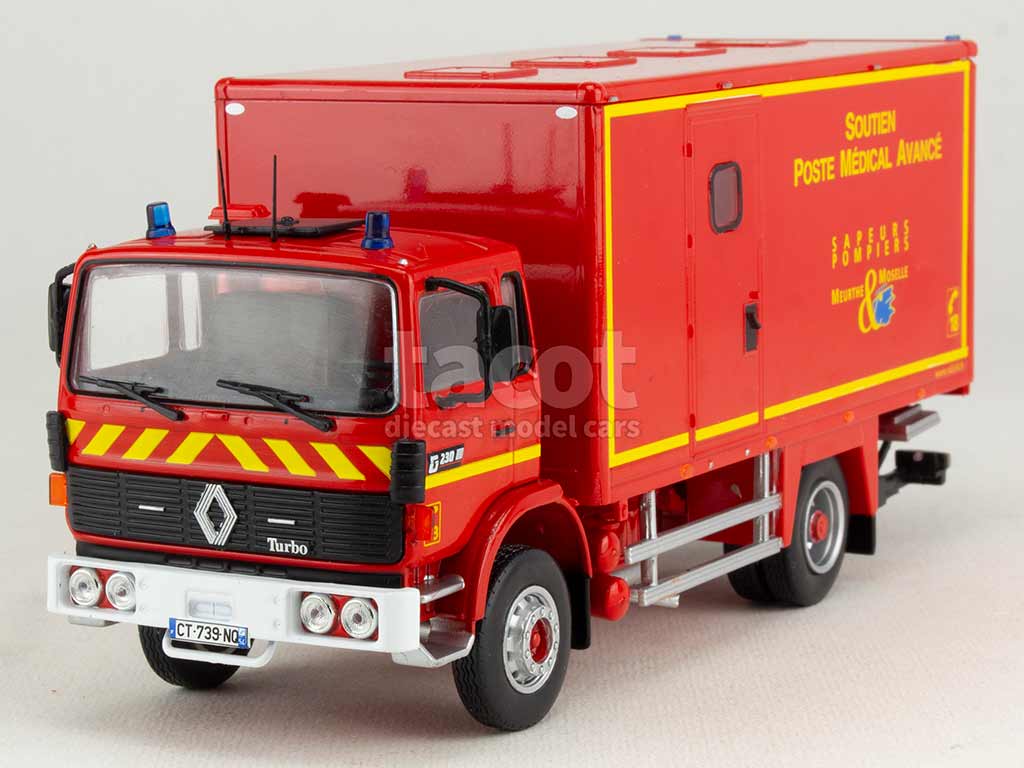 Miniature Verem F 367 – Renault G230 Turbo Camion UN – 1/43, Forces De Paix