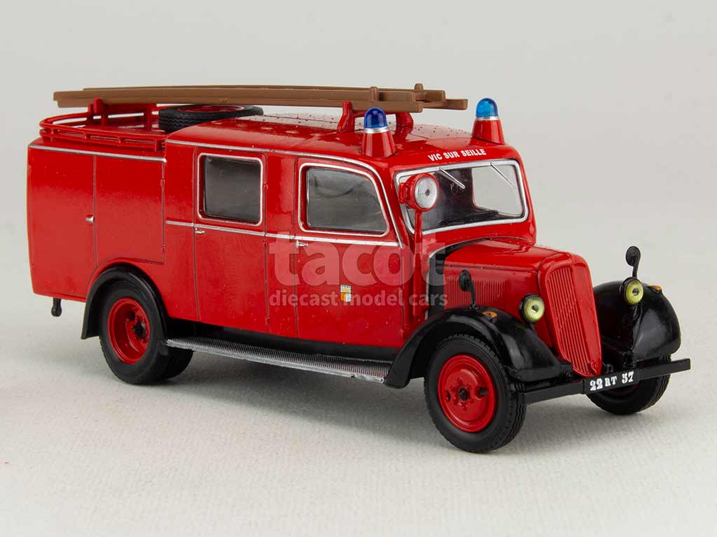 Camion De Pompiers Citroën Type NSP – Échelle 1:16 – Modèle Paris 1970