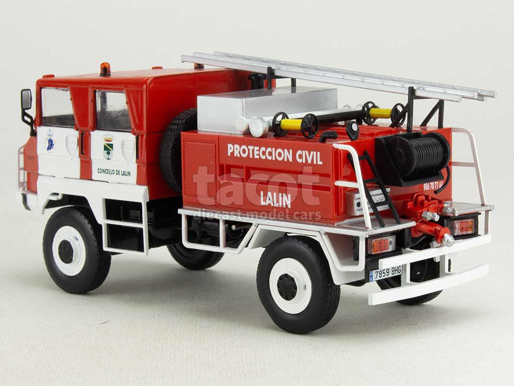 Lotto Di 2 Autopompe 1/43 In Metallo - Magirus Deutz + Ford F798 T - Per Collezionisti