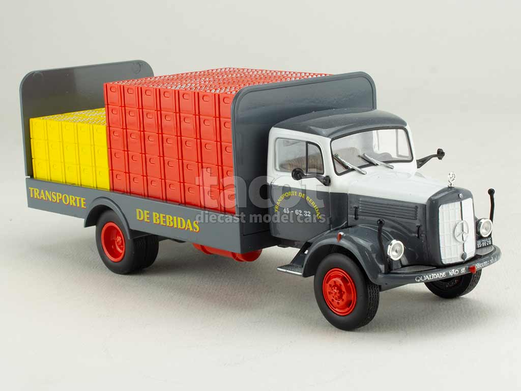 IXO 1/43 CAMION Mercedes-Benz L312 1956 Plateau Limonadier EUR 42,90 - FR