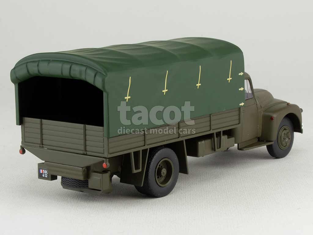 4328 Citroën T55/U55 Bâché Militaire 1953