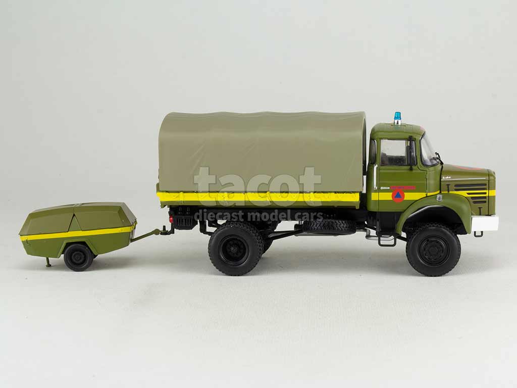 4329 Berliet L64/8 M3 4x4 Sécurité Civile 1972
