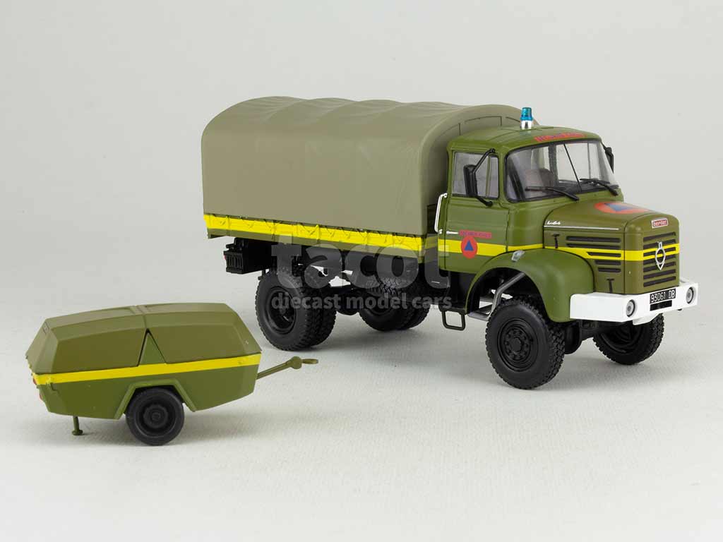 4329 Berliet L64/8 M3 4x4 Sécurité Civile 1972