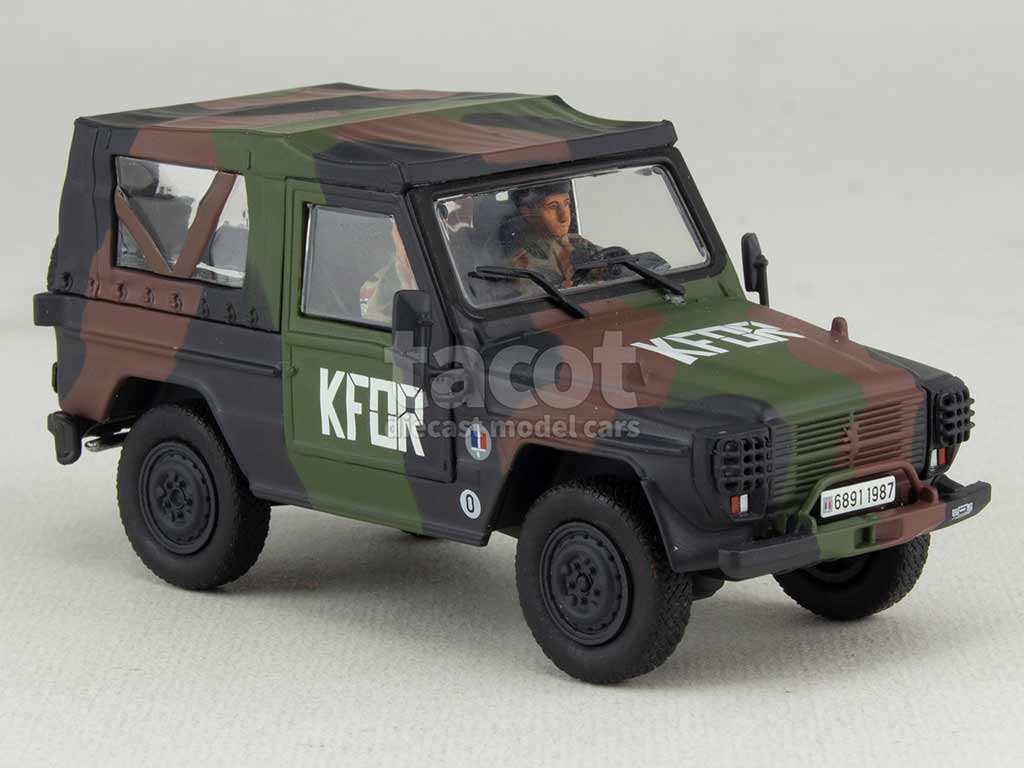 Miniature MVI 1/43 Peugeot P4 Armée - Kit Monté Militaire - Sans Boîte