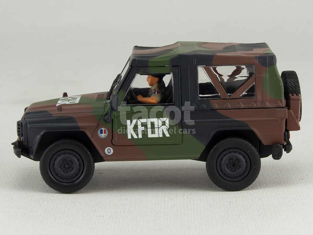 Miniature MVI 1/43 Peugeot P4 Armée - Kit Monté Militaire - Sans Boîte