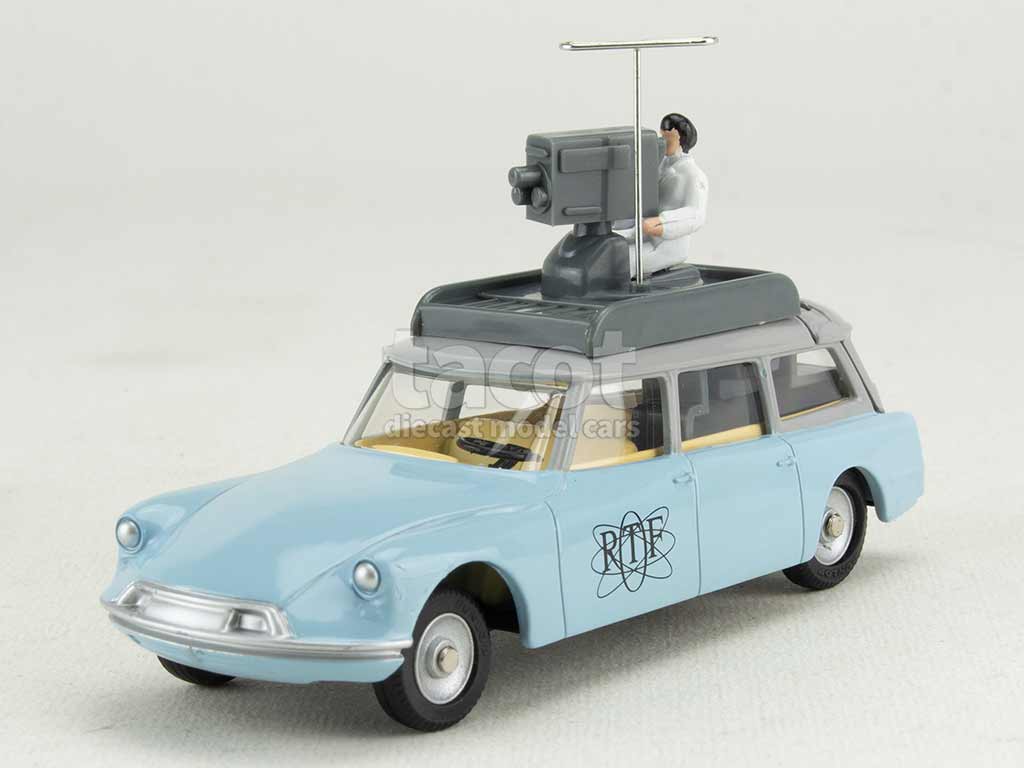 Dinky Toys 539 – Citroën ID19 Break 1/43 Doré Toit Ivoire (Occasion, France)