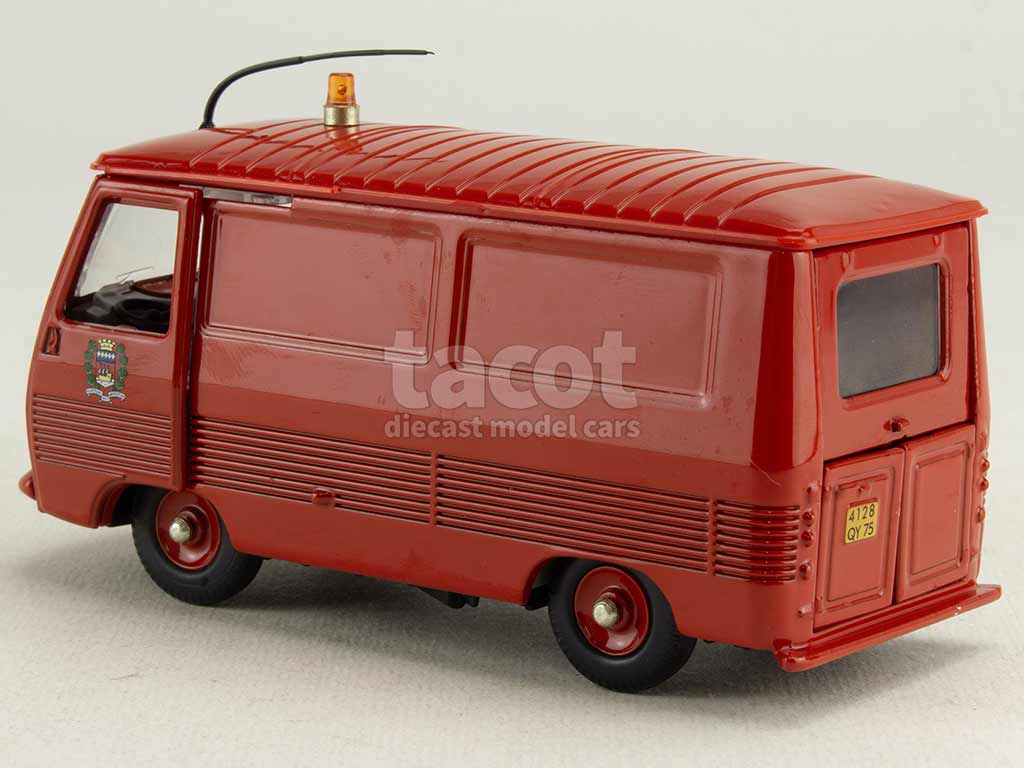 Norev 1/43 - Peugeot J7 Fourgon Pompiers SDIS - Miniature Collection Sans Boîte