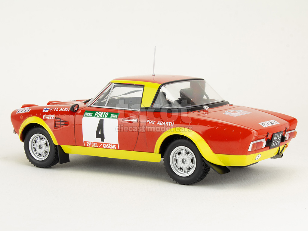 Fiat - 124 Abarth Rally Portugal 1975 - Modèle Presse - 1/18 - Autos Miniatures