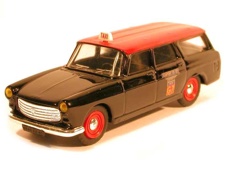 5181 Peugeot 404 Break Taxi G7 Paris 1964