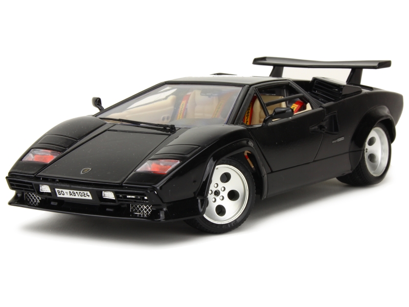 ミニカー Lamborghini Countach 5000 1/18 Bburago 1:18 Lamborghini Countach - Bburago (made in Italy) - YouTube