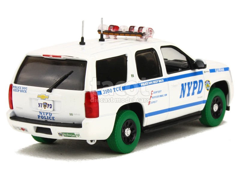 6553 Chevrolet Tahoe Police New York 2012 GREEN MACHINE