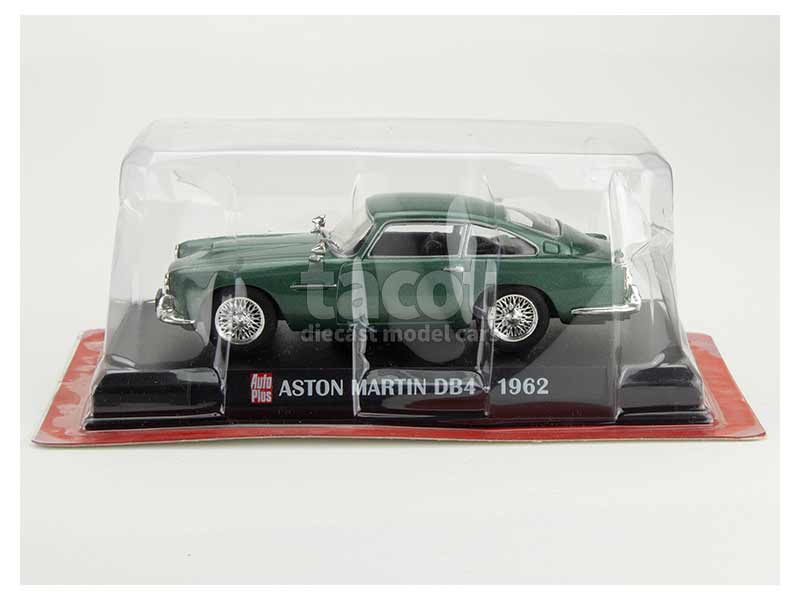 Matchbox 1/43 – Aston Martin DB4 1962 Argentée – Miniature De Collection Avec Boîte