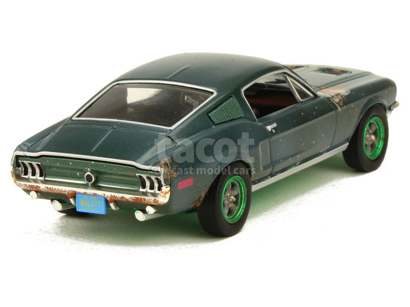 6871 Ford Mustang Bullitt 1968 GREEN MACHINE