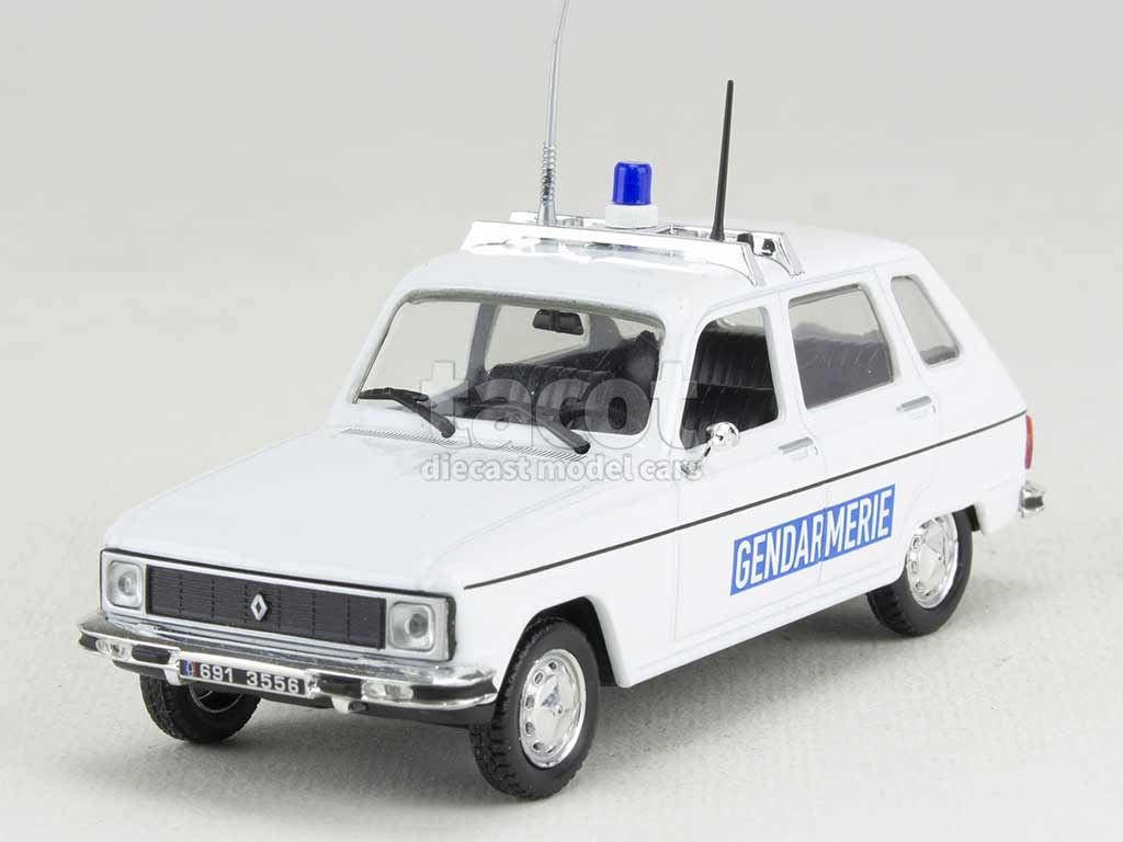 Miniature Voiture NOREV Renault 6 R6 Week-End Ski - Échelle 1:43