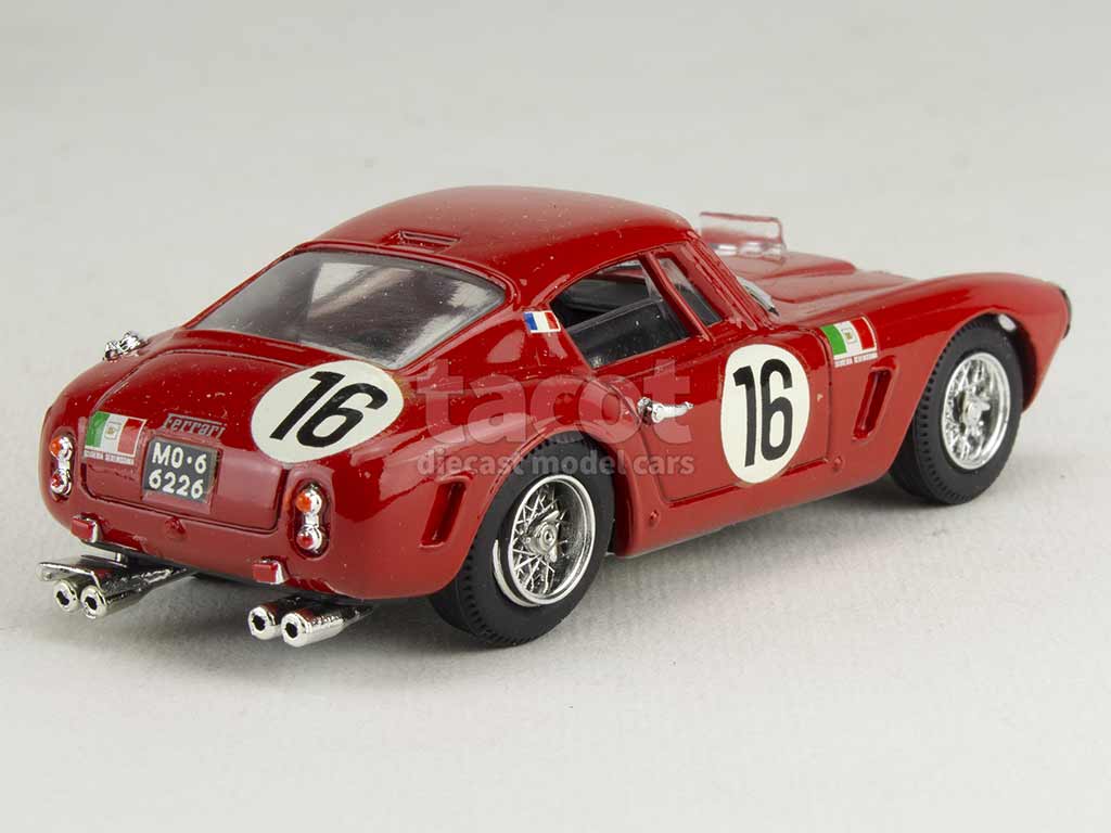 NO SPARK Ferrari 250 GT SWB #20 2nd 24 Heures du Mans 1961 1