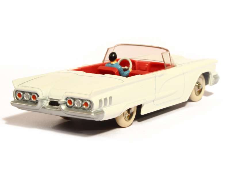 DINKY TOYS FORD CABRIOLET THUNDERBIRD blanche REF 555 en