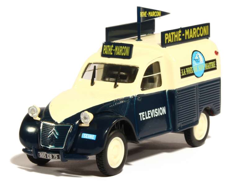 Citroën - 2CV AZU Fourgonnette 1956 - Norev Presse - 1/43 - Autos