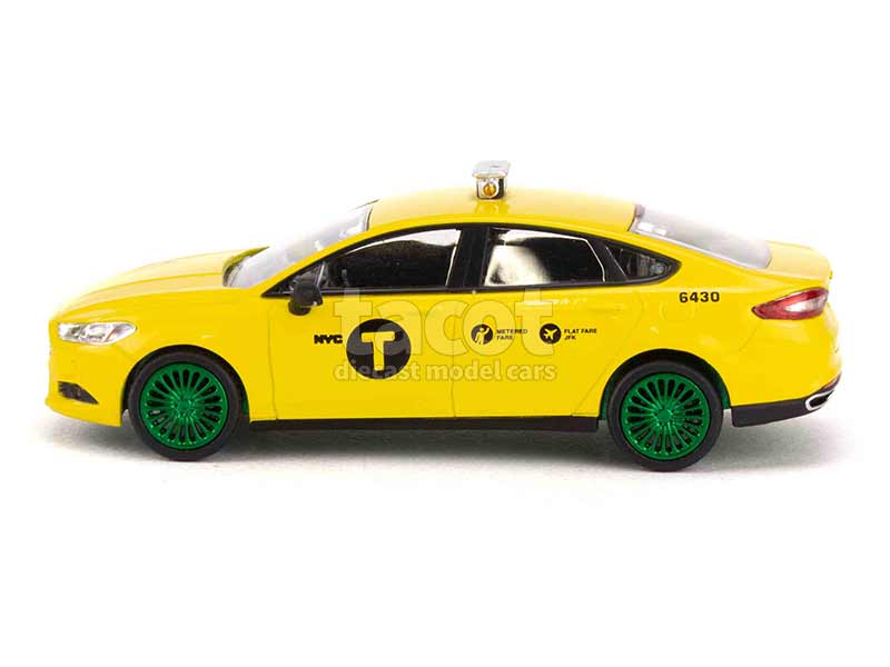 Ford - Fusion NYC Taxi 2013 GREEN MACHINE - Greenlight - 1